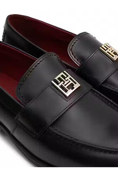 Tommy Hilfiger TH KOŽENÝ KLASSICKÝ LOAFER