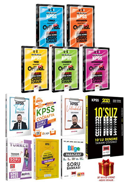 Yargı Yayınları 2026 Yargı Lise Önlisans Çıkmış Sorular Seti+Tüm Dersler Soru...