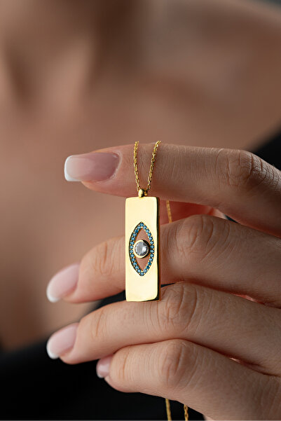 Silvano Jewelry 925 Ayar Gümüş Göz Model Kolye