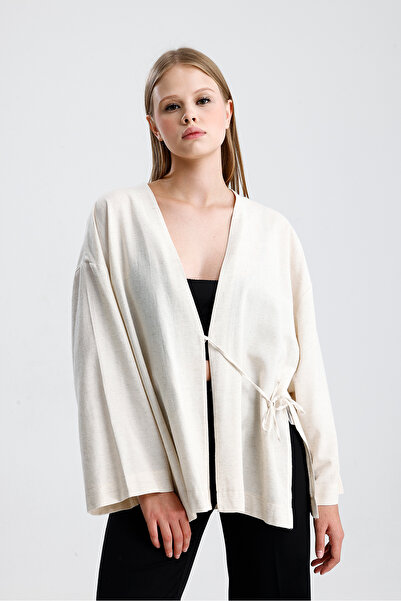Tate Kimono with Natural Texture