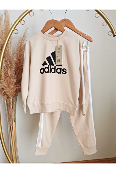 morpembej kadın erkek çocuk New Season Brushed 2 Thread Bottom Top Set