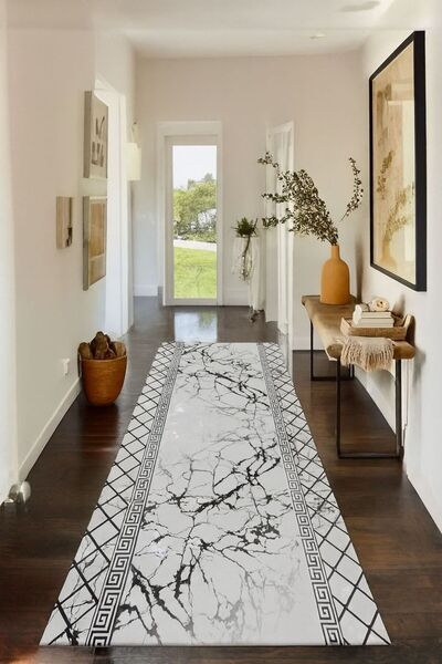 Flair dijital baskılı yıkanabilir Kaymaz Tabanlı Halı Dekoratif Yıkanabilir halı