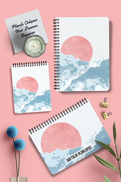 Apeirona Комплект за планиране - 3 различни специални продукта, дневен и седмичен планер, списък със задачи