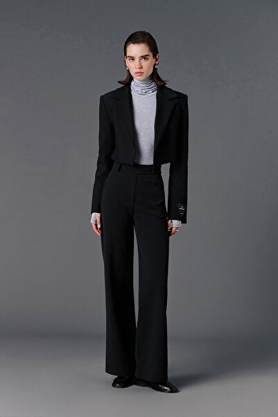 VATKALI Cep detaylı casual kumaş pantolon