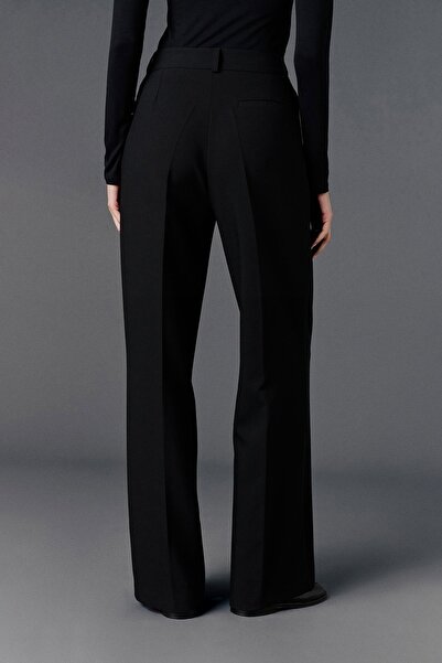 VATKALI Wide leg yüksek bel pantolon