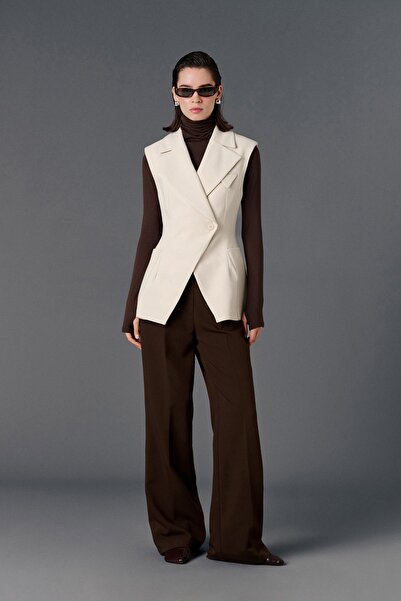 VATKALI Φαρδύ ψηλόμεσο παντελόνι