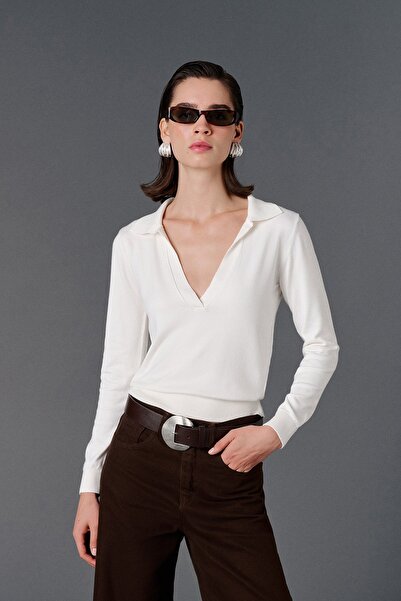 VATKALI Polo Collar Sweater