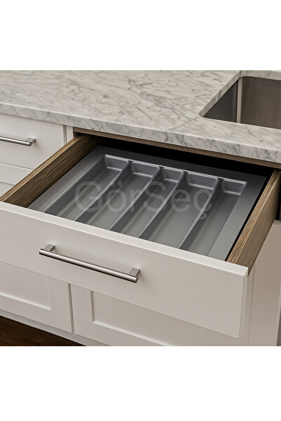 GörSeç 67X49 cm - Drawer Organizer, 67 cm Spoon Holder, 67 cm Ladle (Can Form a 57X40 cm)
