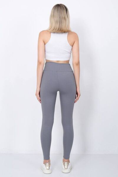 Balenbi High Waist and Raised Women's Leggings - Recovery Ribbed 1055