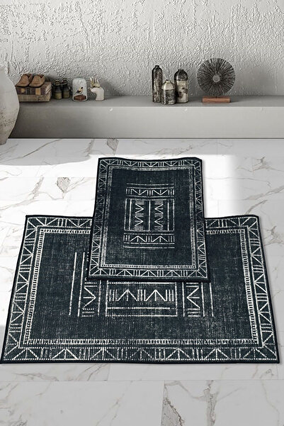 Thalia Home Αντιολισθητική βάση που πλένεται 2 τεμάχια 60x100 - 50x60 χαλάκι ...