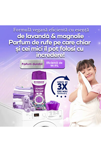 Evonox Rufe Paris Perfume Perle Scented 210g – Jasmine & Cherry Blossom, Intense and Long Lasting