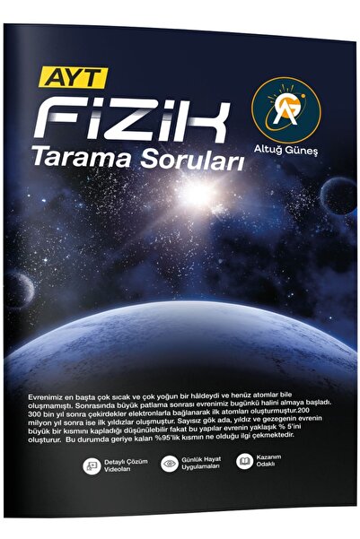 KR Akademi Yayınları Altuğ Güneş AYT Fizik Tarama Soruları (Deneme)