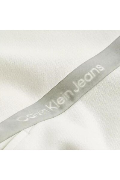 Calvin Klein Jeans Normal Krem Erkek Eşofman Altı J30J325659YBI LOGO TAPE HWK PANT