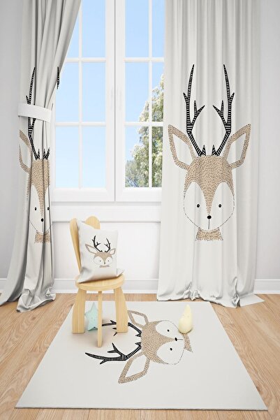 dekomingo ستارة خلفية لغرفة الأطفال بجناحين من Baby Deer