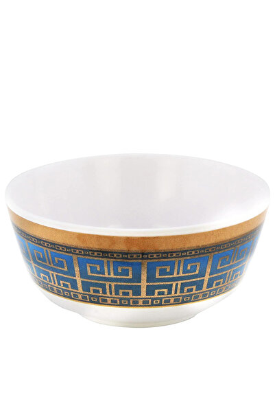 Moda Cucina By Styli وعاء حساء دائري من الميلامين من مودا كوتشينا، أزرق ملكي، 11.5 سم