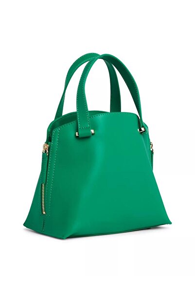 Tommy Hilfiger Women's Solid Color Logo Green Shoulder Bag AW0AW15968-L4B