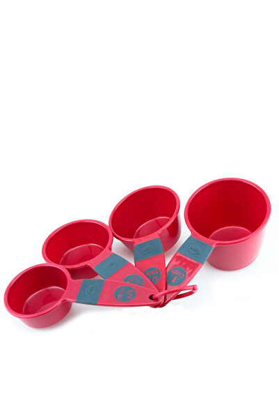 Cuisine Art By Styli Andliving Red Plastic - Measuring Cups