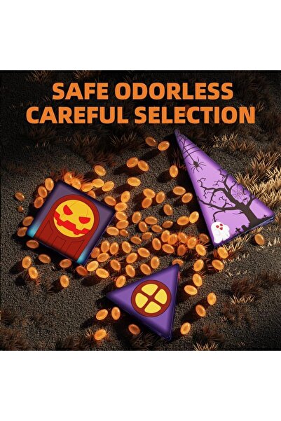 Twisoo Halloween Haunted House Building Set Before Christmas Haunted Mansion with Light,