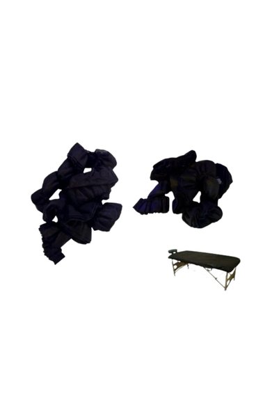 Fourend New Generation Elastic Black Stretcher Cover Pack of 50