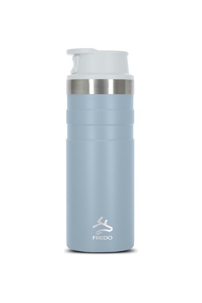 FREDO Comfort Therm Paslanmaz Çelik Mavi Termos Bardak Mug 350ml