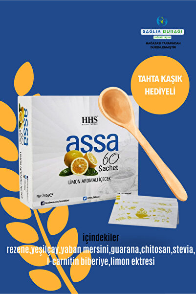 SAĞLIK DURAĞI sağlıklı yaşam Hhs Assa 60 Sachet Limonlu Karışık Bitkisel Diye...