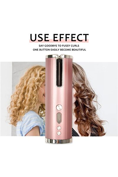 Arabest مكواة تجعيد الشعر، مكواة تجعيد أوتوماتيكية مع شاشة LCD قابلة للتعديل ...