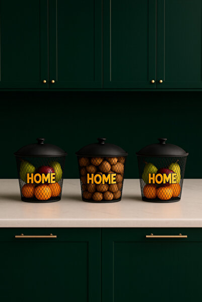 VENON 3 штуки кошика з металу 20 см X 20 см для цибулі - овочевий кошик - кошик для картоплі та цибулі