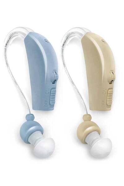 dr.Isla أجهزة سمعية لكبار السن قابلة لإعادة الشحن مع إمكانية ضبط مستويات السم...