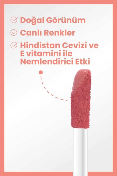 Golden Rose Smart Cheek Liquid Blusher 107- Mercan Likit Allık 6 ml