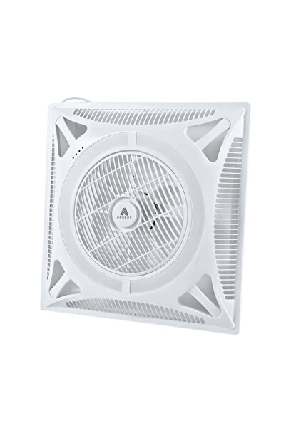 ACCEPT 60x60 cm Ceiling Ventilation Fan with LED Lighting and Remote Control ...