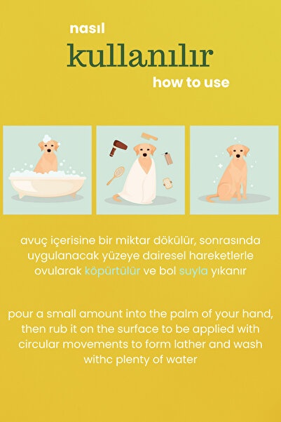 Dr.Lavender Limon Otu Yağlı Köpek Şampuanı 400 ml | Cilt Temizleyici & Zararlılara Karşı Koruma