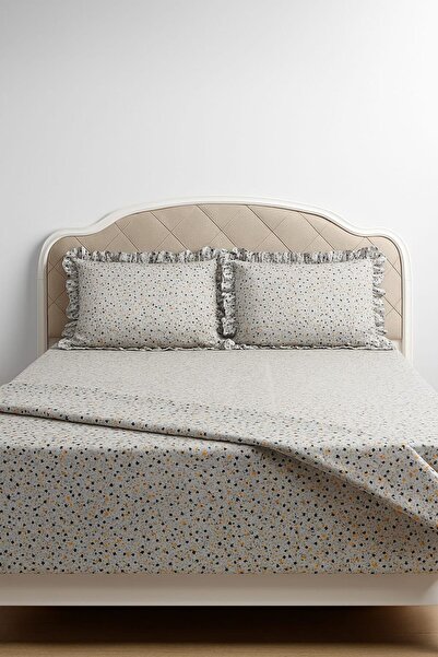 miruza ev tekstil Firfirli Pillowcase Bedsheet Set