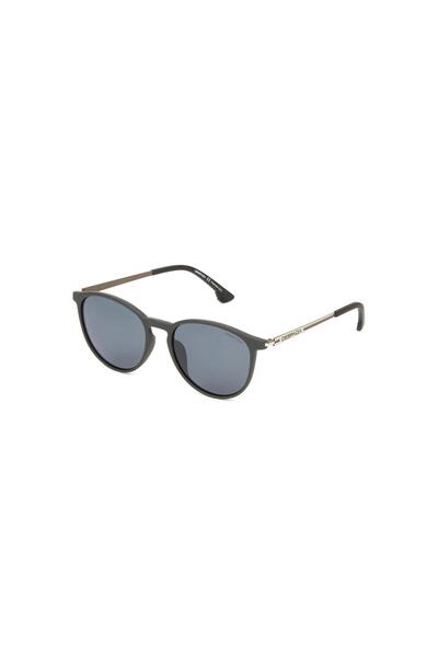 Despada Ds 2319 C4 53 Unisex Oval Smoked Bone Sunglasses