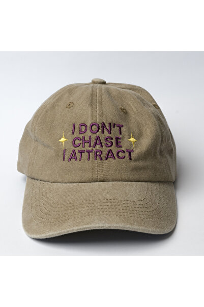 Nome Studio قبعة بيج مطرزة، قبعة قابلة للتعديل مع قماش قابل للغسل وقبعة مطرزة...