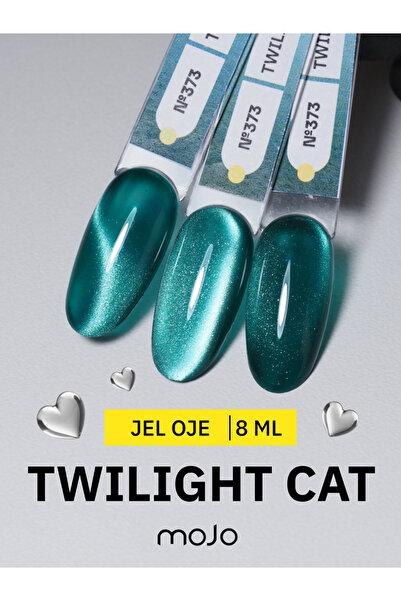 MOJO Kalıcı Oje Yeşil Twilight Korean Cat M373 (8 ml)