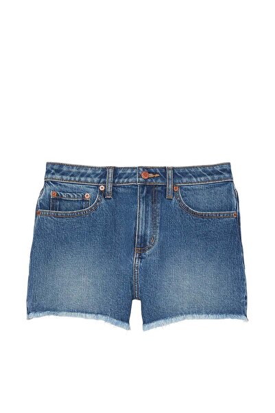 PINK Denim by Yüksek Bel Kot Şort