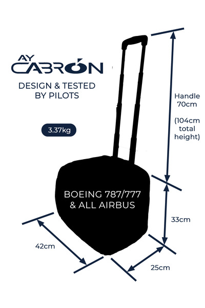 Ay Cabron PILOT CREW FLIGHT DECK BOEING 777/787 & ALL AIRBUS FLIGHT DECKS