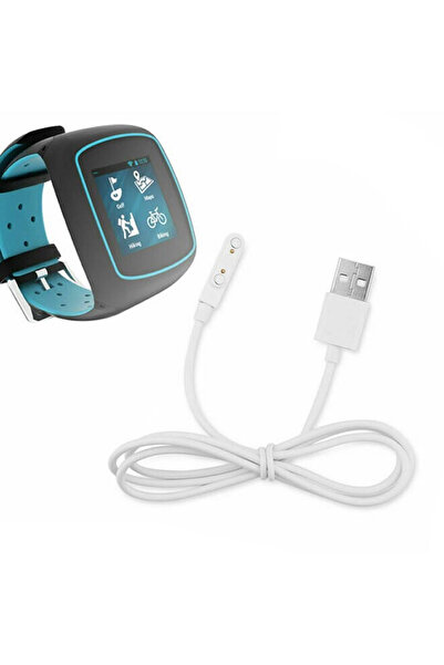 Genel Markalar Usb 2 Pin Pogo Kablo Akıllı Saat Manyetik Sabitleyici Şarj Kablosu Gt88 Gt68 Kw08 Kw18 Kw88 Kw98 K99