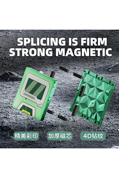 Twisoo Educational 3D Space Puzzle Blocks – Fun & Engaging Learning Toy Colorful Diamond Magneti