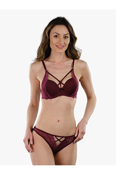 STORMED طقم حمالة صدر بدون دعم بتفاصيل دانتيل 1735