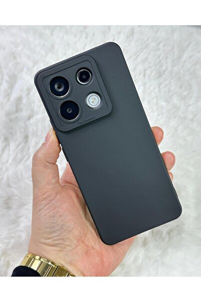 Vip Case Redmi Note 13 Pro 5g ( Yurtdışı ) Lansman Kamera Korumalı Içi Kadife Yumuşak Silikon Mara Kılıf