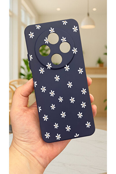 Vip Case Redmi 14C -MİNİ PAPATYA DESENLİ Silikon Darbe Emici Klasik Korumalı ...