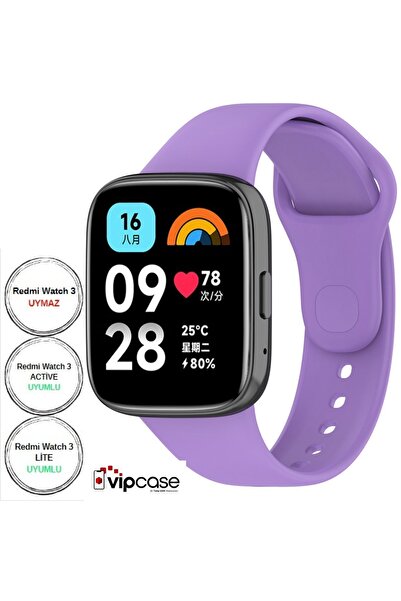 Vip Case Xiaomi Redmi Watch 3 Active Smart Watch Bracelet Silicone Cord - Compatible With Watch 3 Lite