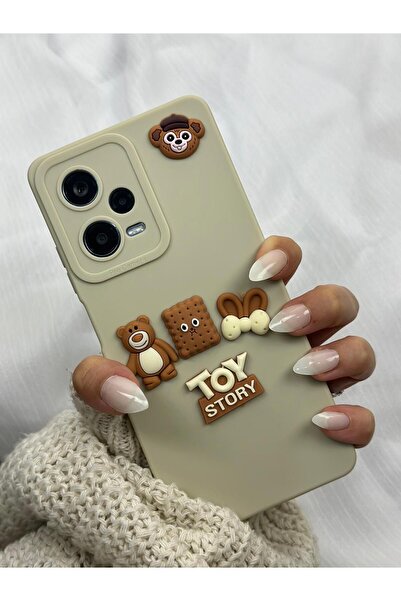 Vip Case Redmi Note 12 Pro 5g ( Yurtdışı ) Çiçek Kiraz Ayıcıklı Şekerli Tatlı...