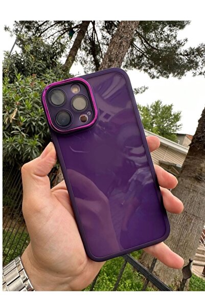 Vip Case Apple Iphone 12 Pro Sert Parlak Kamera Ve Darbe Korumalı Arkası Renk...