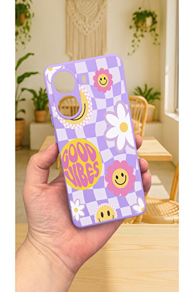 Vip Case Xiaomi POCO X7 PRO GOOD VİBES Silikon Darbe Emici Klasik Korumalı Ru...