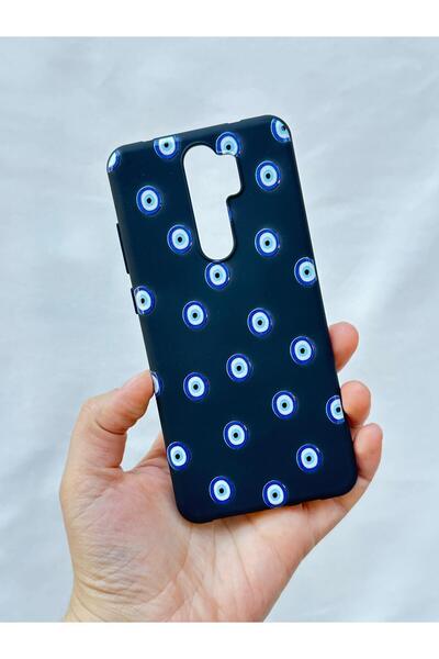 Vip Case Xiaomi Redmi Note 8 Pro NAZAR BONCUK DESENLİ Silikon Darbe Emici Kla...