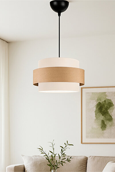 HOMİNG Homing Soho Retro Jüt Kumaş Minimalist Sarkıt 241493