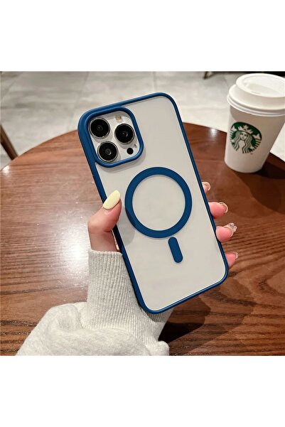 Vip Case Apple Iphone 15 Pro Uyumlu Kılıf Magsafe Kablosuz Şarj Özellikli Sar...