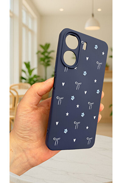 Vip Case REDMİ 13C-Mini fiyonk desenli Lansman Kamera Korumalı Yumuşak Silikon RUBBER Kılıf 277